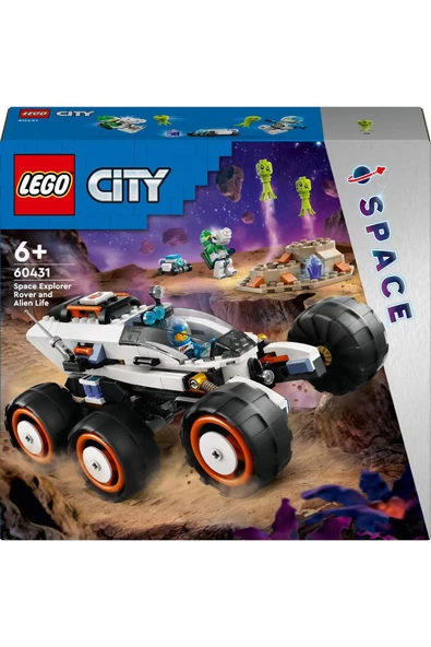 LEGO ® City Uzay Keşif Robotu ve Uzaylı Canlı 60431 - 6+ Yaratıcı Oyuncak Yapım Seti (311 Parça) - 3