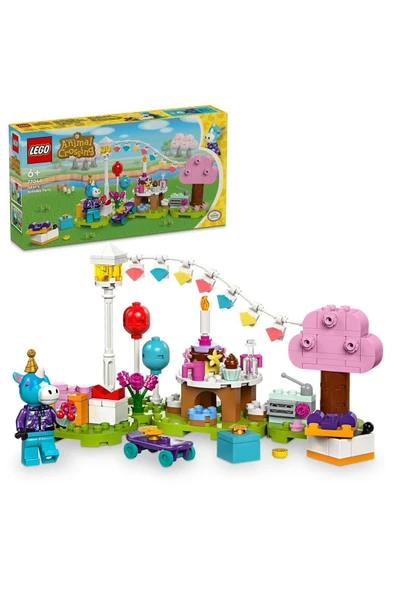LEGO ® Animal Crossing™ Julian Doğum Gününü Kutluyor 77046 - 6+ Oyuncak Yapım Seti (170 Parça)