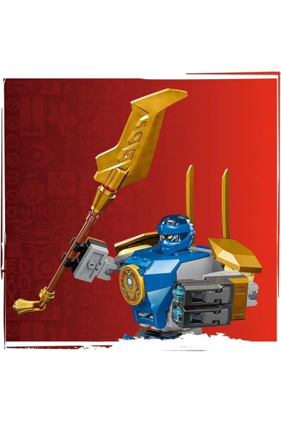 LEGO ® NINJAGO® Jay'in Robotu Savaş Paketi 71805 - 6+ Yaratıcı Oyuncak Yapım Seti (78 Parça) - 6