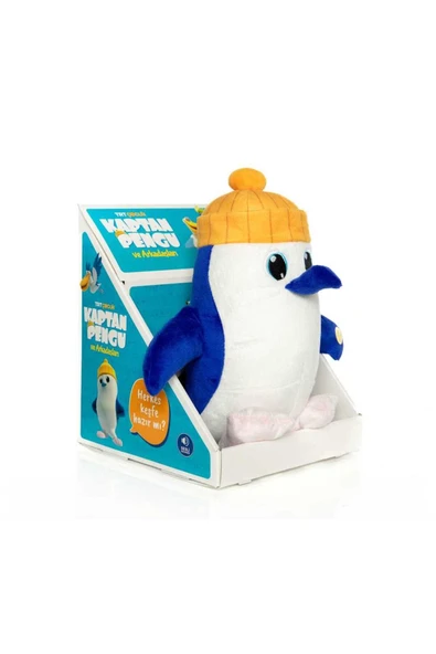 Adel Kaptan Pengu Peluş - Sesli - 5