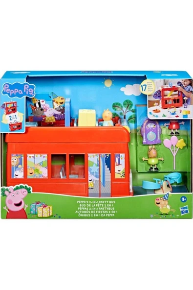 Peppa Pig 2si1AradaPrtiOtobsü F8881 - 3