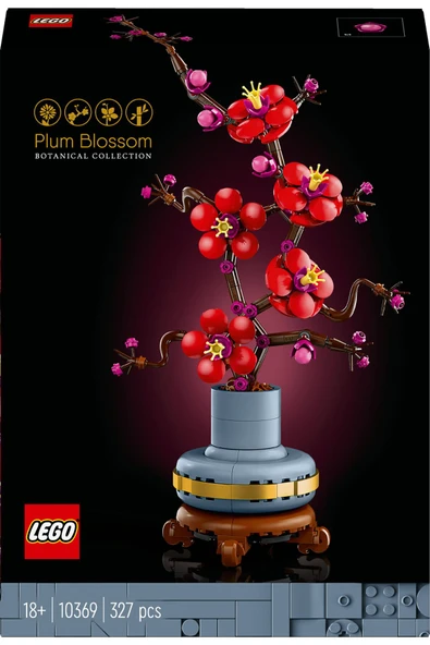 LEGO ® Botanicals Erik Çiçeği 10369 - 18+ Yaratıcı Model Yapım Seti (327 Parça) - 3