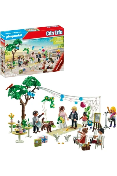Playmobil City Life 71365 Promosyon Paketi Düğün Kutlaması, Rüya Gibi Romantik Evlilik Töreni, Düğün