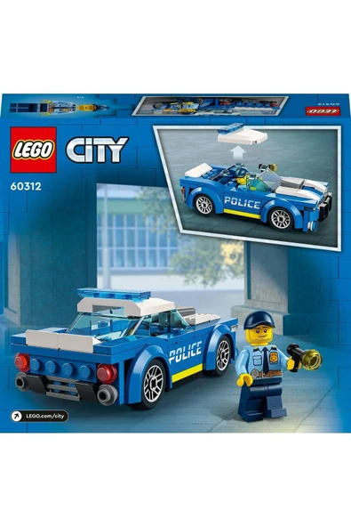 LEGO ® City Polis Arabası 60312 - 5+ Yaratıcı Oyuncak Yapım Seti (94 Parça) - 3