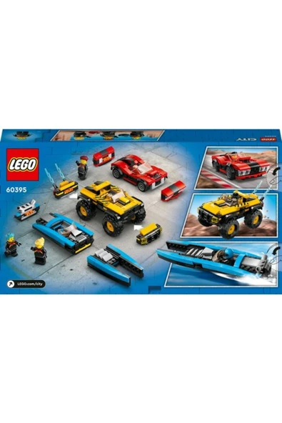 LEGO City 60395 Kombo Yarış Paketi (362 Parça) - 2