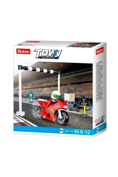 Sluban Lego Town Yarış Motoru