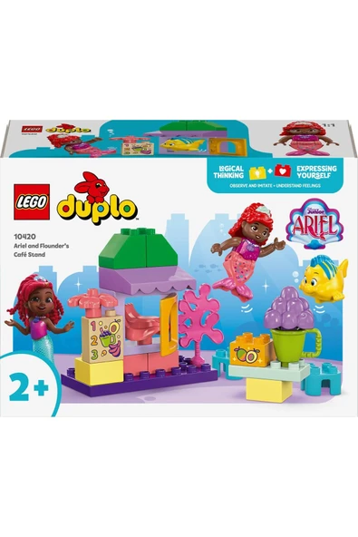 LEGO ® DUPLO® | Disney Ariel ve Flounder’ın Kafe Standı 10420 - 2 Yaş ve Üzeri Yapım Seti (22 Parça) - 3