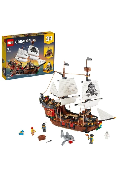 LEGO ® Creator Korsan Gemisi 31109 - 9+ Yaratıcı Oyuncak Yapım Seti (1264 Parça)