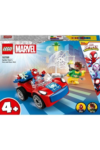 LEGO ® Marvel Örümcek Adam’ın Arabası ve Doktor Oktopus 10789 - 4+ Oyuncak Yapım Seti (48 Parça) - 3