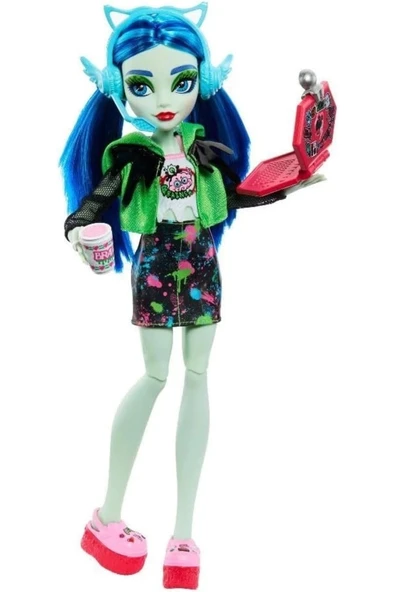 MONSTER HIGH Gizemli Arkadaşlar Oyun Seti S3 Neon Frights Ghoulia Hnf81 - 3