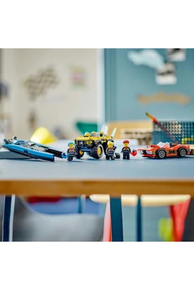 LEGO City 60395 Kombo Yarış Paketi (362 Parça) - 8
