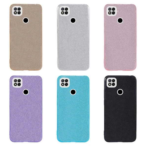 Xiaomi Redmi 9C Kılıf Zore Shining Silikon - 2
