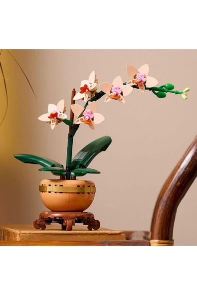 LEGO ® Botanicals Mini Orkide 10343 - 18+ Çiçek Model Yapım Seti (274 Parça) - 7