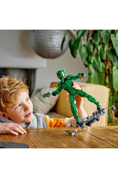 LEGO Marvel Green Goblin Yapım Figürü 76284 - Çocuklar için Planör ve Balkabağı Bombaları İçer - 8