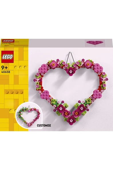 LEGO ® Iconic Kalp Süsü 40638 - 9+ Yaratıcı Model Yapım Seti (254 Parça) - 3