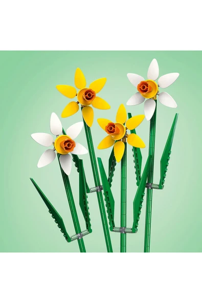 LEGO ® Botanicals Nergis 40747 - 8+ Çiçek Model Yapım Seti (216 Pr) - Resim 5