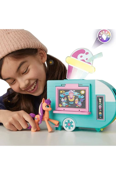 Hasbro My Little Pony: Sunny Starscout Smoothıe Arabası F6339 - 6