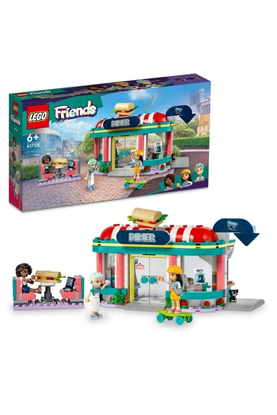 LEGO ® Friends Heartlake Şehir Merkezi Restoranı 41728 - 6 Yaş ve Üzeri için Yapım Seti (346 Parça)