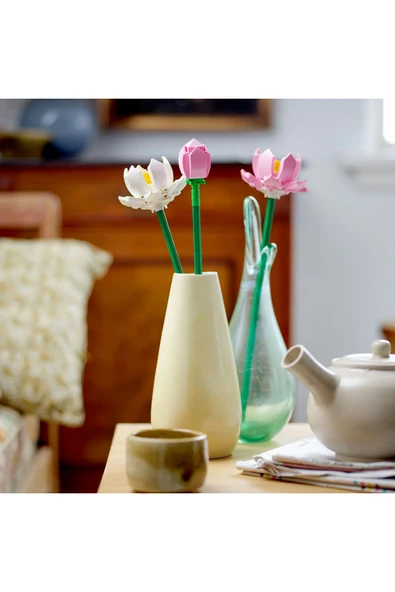 LEGO ® Botanicals Lotus Çiçekleri 40647 - 8+ Çiçek Model Yapım Seti (220 Pr) - 7