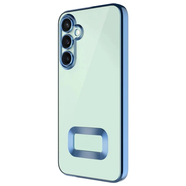 Galaxy S24 Plus Kılıf Kamera Korumalı Logo Gösteren Zore Omega Kapak - 4