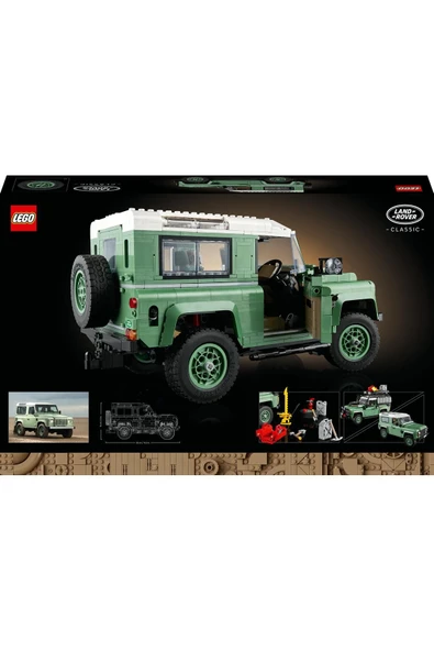 LEGO ® Icons Land Rover Classic Defender 90 10317 Yapım Seti (2336 Parça) - 4