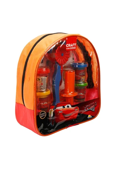 Sunman Fun Dough Cars Sırt Çantalı Oyun Hamuru Seti - 2