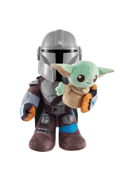 Star Wars Clan Of Two: Mandalorian & Grogu Feature Plush