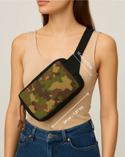 UTX GROVUXA LITE Unisex Günlük Bel/Omuz Çantası (KAMUFLAJ)