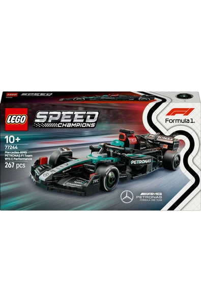 LEGO ® Speed Champions Mercedes-AMG F1® W15 Yarış Arabası 77244 - 10+ Oyuncak Yapım Seti (267 Pr) - 3