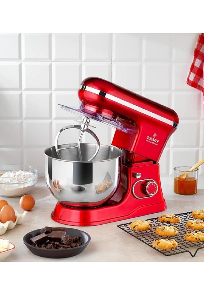 Schafer Prochef Xl Stand Mikser 5 L - Kırmızı