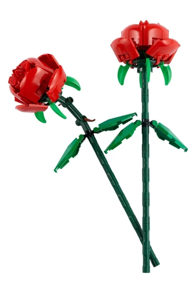 LEGO ® Botanicals Gül 40460 - 8+ Dekoratif Çiçek Model Yapım Seti (120 Parça) - 2