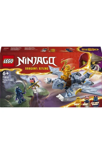 LEGO ® NINJAGO® Genç Ejderha Riyu 71810 - 6+ Yaratıcı Oyuncak Yapım Seti (132 Parça) - 3
