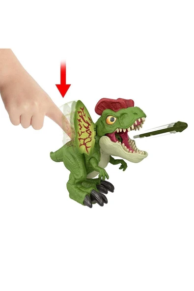 JURASSIC WORLD smgshop Jurassic World Uncaged İnteraktif Dilophosaurus Figürü 1094518 - 3