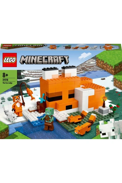 LEGO ® Minecraft® Tilki Kulübesi 21178 - 8+ Yaratıcı Oyuncak Yapım Seti (193 Parça) - 3