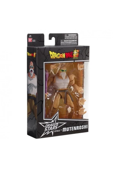 BANDAI Dragon Ball 16 cm Poz Verilebilir Figür Mutenroshi - Dragon Stars Serisi 36782 - 4
