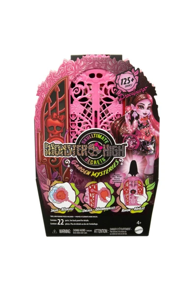 MONSTER HIGH Gizemli Arkadaşlar Gizemli Bahçe Serisi Draculaura Hyt72 - 3