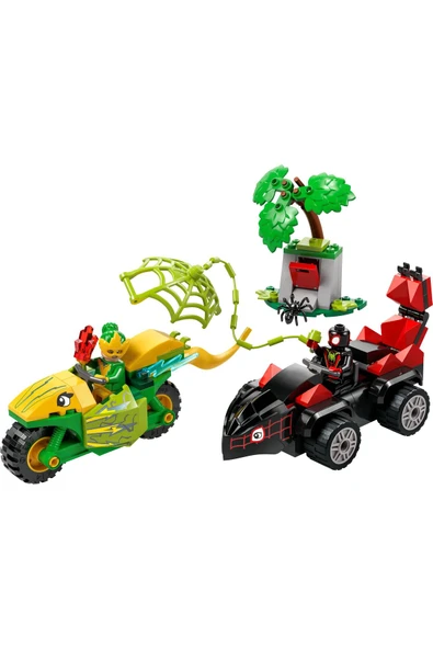 LEGO ® Marvel Spin ve Electro Dinozor Aracı Takibi 11198 - 4+ Yaratıcı Oyuncak Yapım Seti (124 Parça) - 2