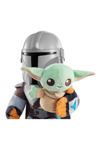 Star Wars Clan Of Two: Mandalorian & Grogu Feature Plush - 3