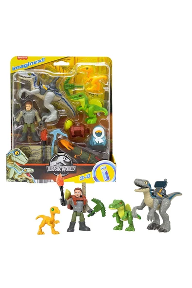 Imaginext Jurassic World Dinozor Takibi Seti Hnd46