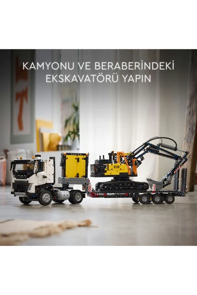 LEGO ® Technic Volvo FMX Kamyon ve EC230 Elektrikli Ekskavatör 42175 - 10+ Oyuncak Seti (2274 Pr) - 8
