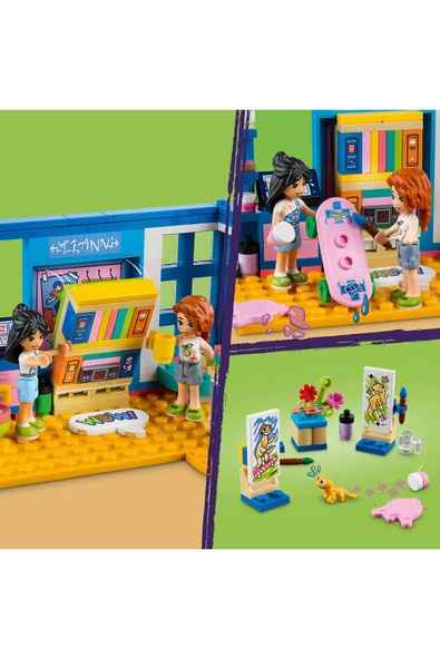LEGO 41739 Lego Friends - Liannnın Odası 204 parça +6 yaş - 7