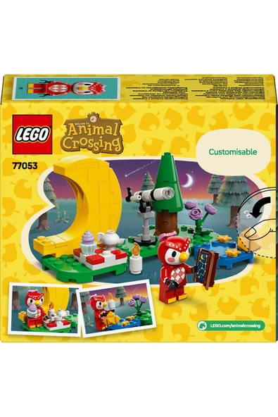 LEGO ® Animal Crossing™ Celeste ile Yıldız Gözlemleme 77053 - 6+ Oyuncak Yapım Seti (78 Parça) - 4