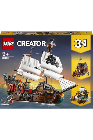 LEGO ® Creator Korsan Gemisi 31109 - 9+ Yaratıcı Oyuncak Yapım Seti (1264 Parça) - 3