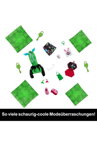 MONSTER HIGH Gizemli Arkadaşlar Oyun Seti S3 Neon Frights Ghoulia Hnf81 - 5