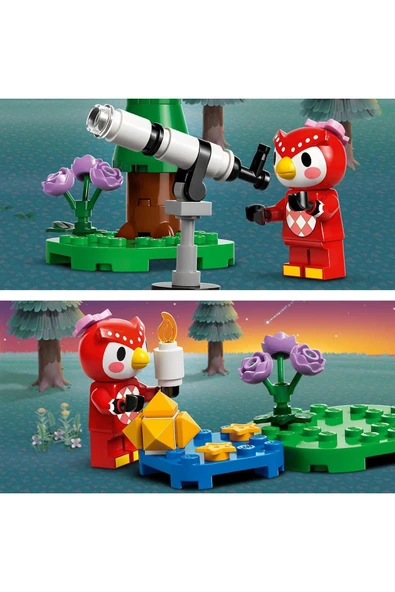 LEGO ® Animal Crossing™ Celeste ile Yıldız Gözlemleme 77053 - 6+ Oyuncak Yapım Seti (78 Parça) - 8
