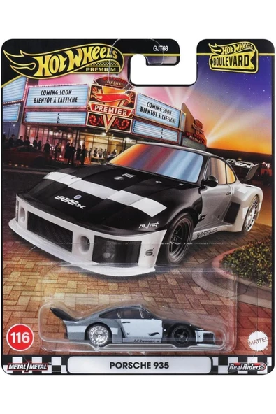 HOT WHEELS Boulevard Premium Araçlar GJT68 - JBL17 PORSCHE 935 - 6