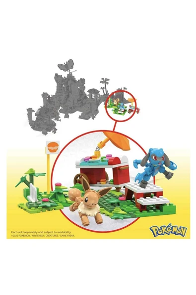 Pokemon MEGA™ Pokémon™ - Piknik Seti | HDL80 - 5