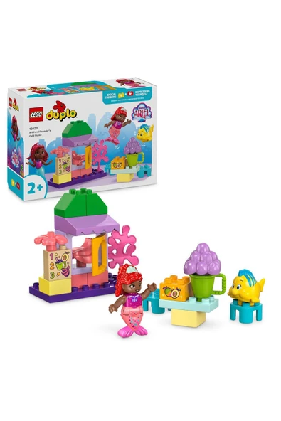 LEGO ® DUPLO® | Disney Ariel ve Flounder’ın Kafe Standı 10420 - 2 Yaş ve Üzeri Yapım Seti (22 Parça)
