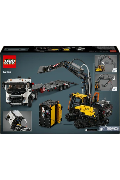 LEGO ® Technic Volvo FMX Kamyon ve EC230 Elektrikli Ekskavatör 42175 - 10+ Oyuncak Seti (2274 Pr) - 4