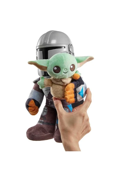 Star Wars Clan Of Two: Mandalorian & Grogu Feature Plush - 2